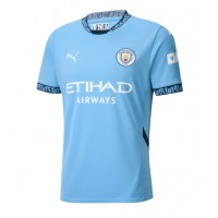 Maglie da calcio Manchester City Jeremy Doku #11 Prima Maglia 2024-25 Manica Corta